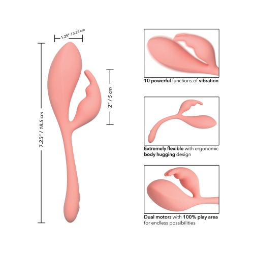 Conejito de Silicona Líquida Elle - Rosa