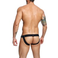 Dngeon Snap Jockstrap Black - Stylish Male Underwear