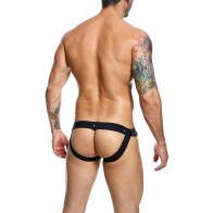 Dngeon Snap Jockstrap Black - Stylish Male Underwear