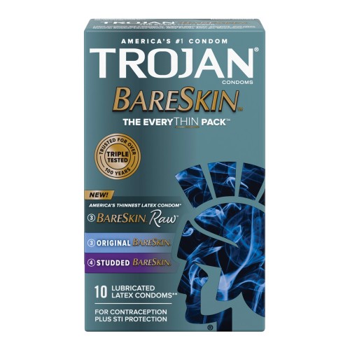 Trojan BareSkin EveryTHIN Condom - 10 Count