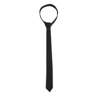 Shots Ouch Black & White Satin Bondage Tie