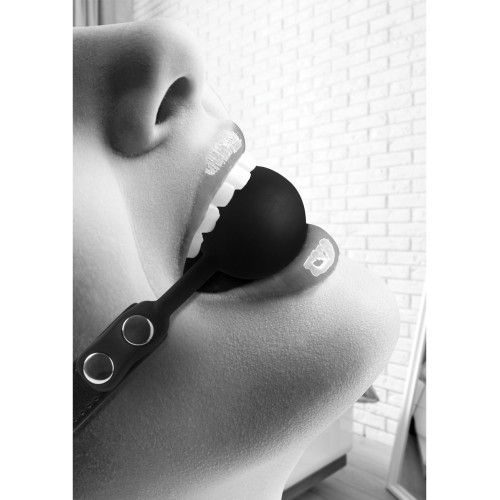 Ball Gag de Silicona Shots Ouch para BDSM