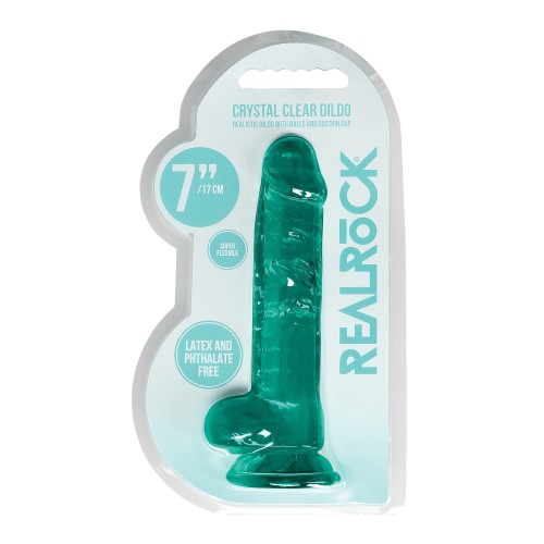 Dildo RealRock 7" Transparente