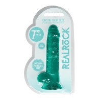 Dildo RealRock 7" Transparente