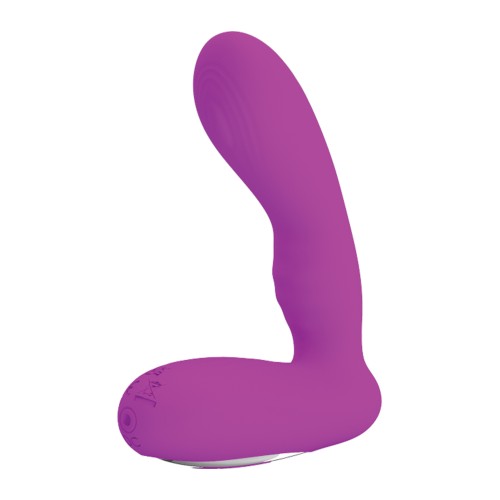 Vibrador de Pulsación Doble Pretty Love Piper para Placer Prostático