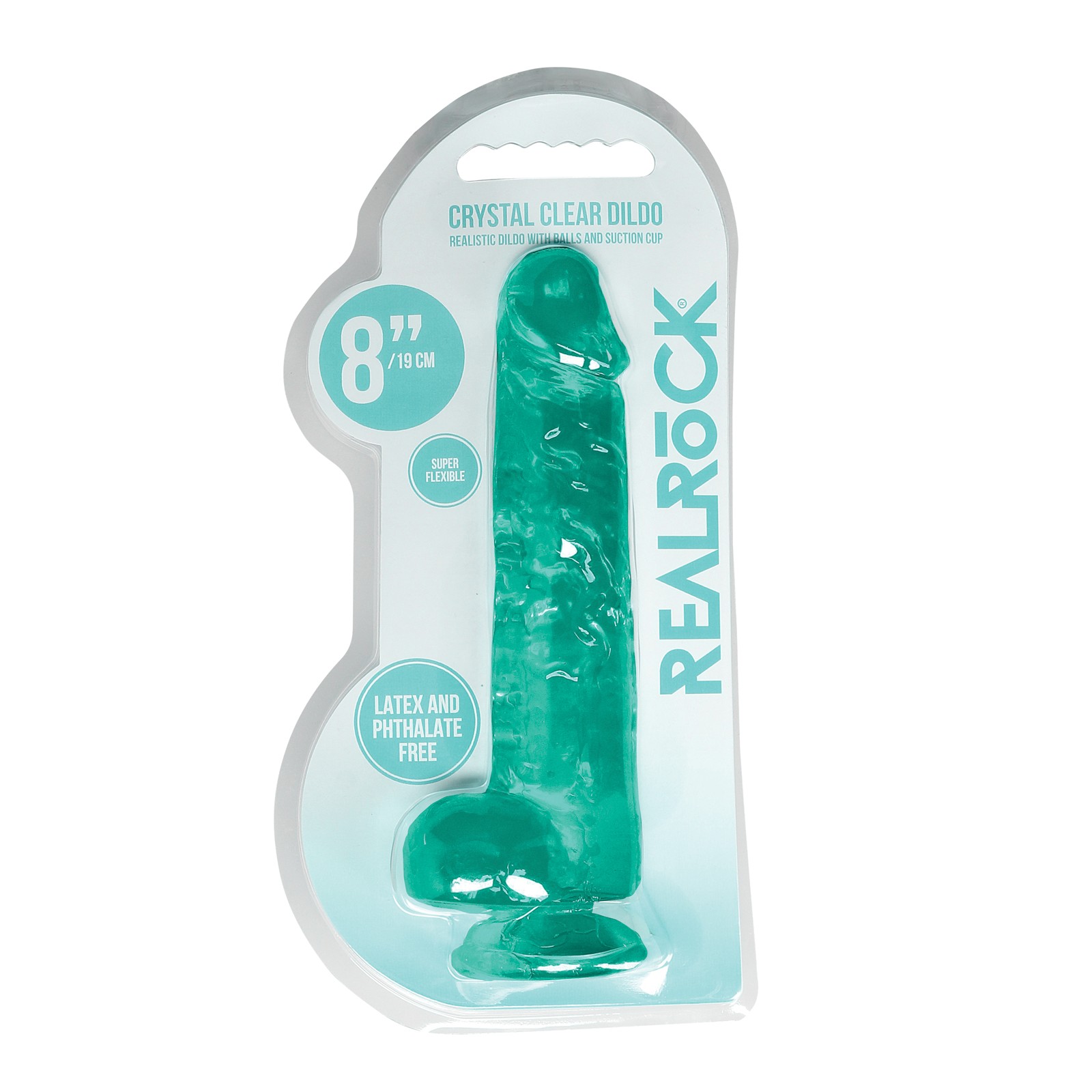 Shots RealRock 8" Dildo - Realistic Pleasure