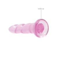 Shots RealRock Crystal Clear Dildo - Pink Sensation