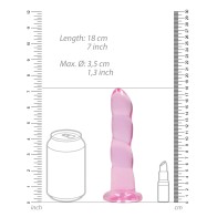 Shots RealRock Crystal Clear Dildo - Pink Sensation