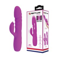 Conejito Vibrador Thrusting Pretty Love Melanie - Fucsia