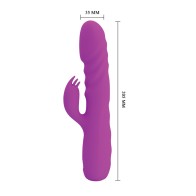 Conejito Vibrador Thrusting Pretty Love Melanie - Fucsia