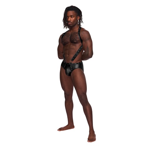 Fetish Uranus Harness Brief Black L/XL