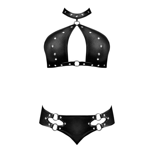 Lust Juno Top with Velcro Choker