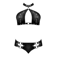 Lust Juno Top with Velcro Choker