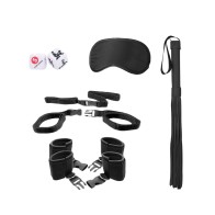 Shots Ouch Bed Post Restraint Kit - Black