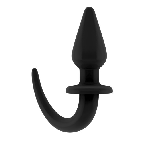 Shots Ouch Puppy Play Tail Butt Plug - Black