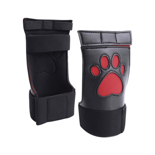 Shots Ouch Puppy Play Gloves Red