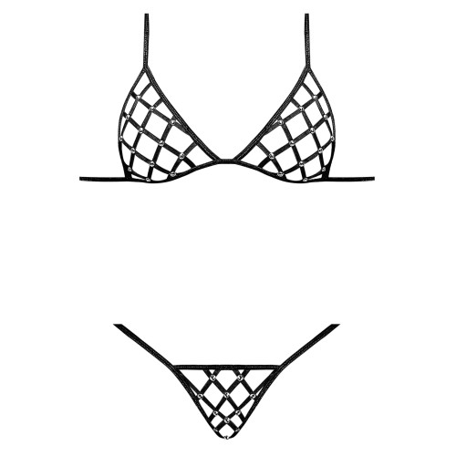 Lust Orthia Criss Cross Bra & G-String Set