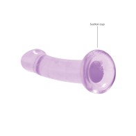 Dildo RealRock Crystal Clear de 7" - Placer Supremo