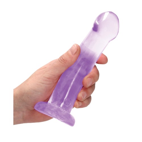 Dildo RealRock Crystal Clear de 7" - Placer Supremo