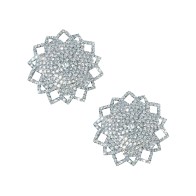 Neva Nude Ice Crystal Jewel Pasties | Reusable Nipple Covers