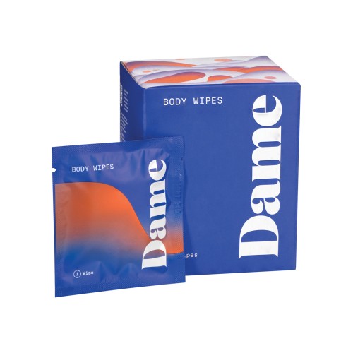 Dame Body Wipes 15 Pack for Refreshing Clean