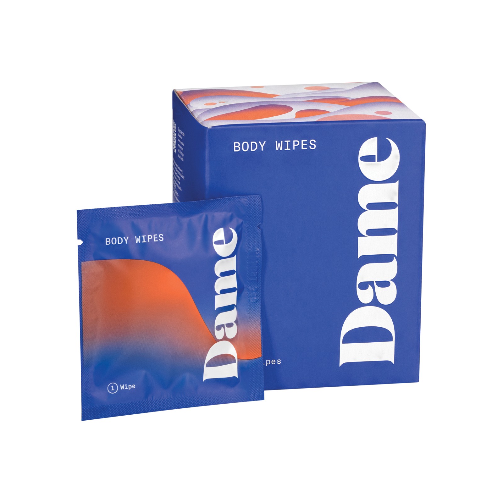 Dame Body Wipes 15 Pack for Refreshing Clean