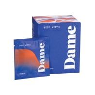 Dame Body Wipes 15 Pack for Refreshing Clean