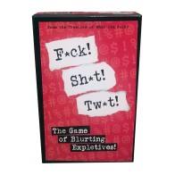 Juego de Cartas F*ck! Sh*t! Tw*t!