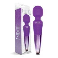 Masajeador de Varita Recargable Nixie - Morado Ombre Metálico