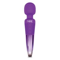 Masajeador de Varita Recargable Nixie - Morado Ombre Metálico