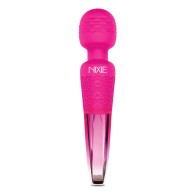 Masajeador de Varita Recargable Nixie Ombre Metálico Rosa