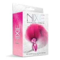 Nixie Butt Plug with Faux Fur Tail