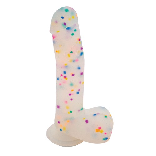 Dildo Confetti de 8.5" de Get Lucky para Juegos Emocionantes