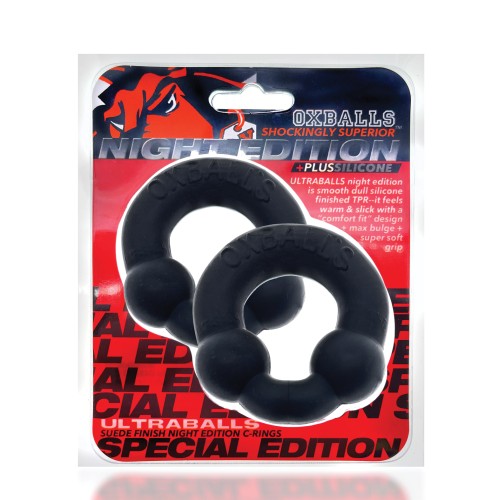 Oxballs Ultraballs Cockring Edición Especial Noche Pack de 2