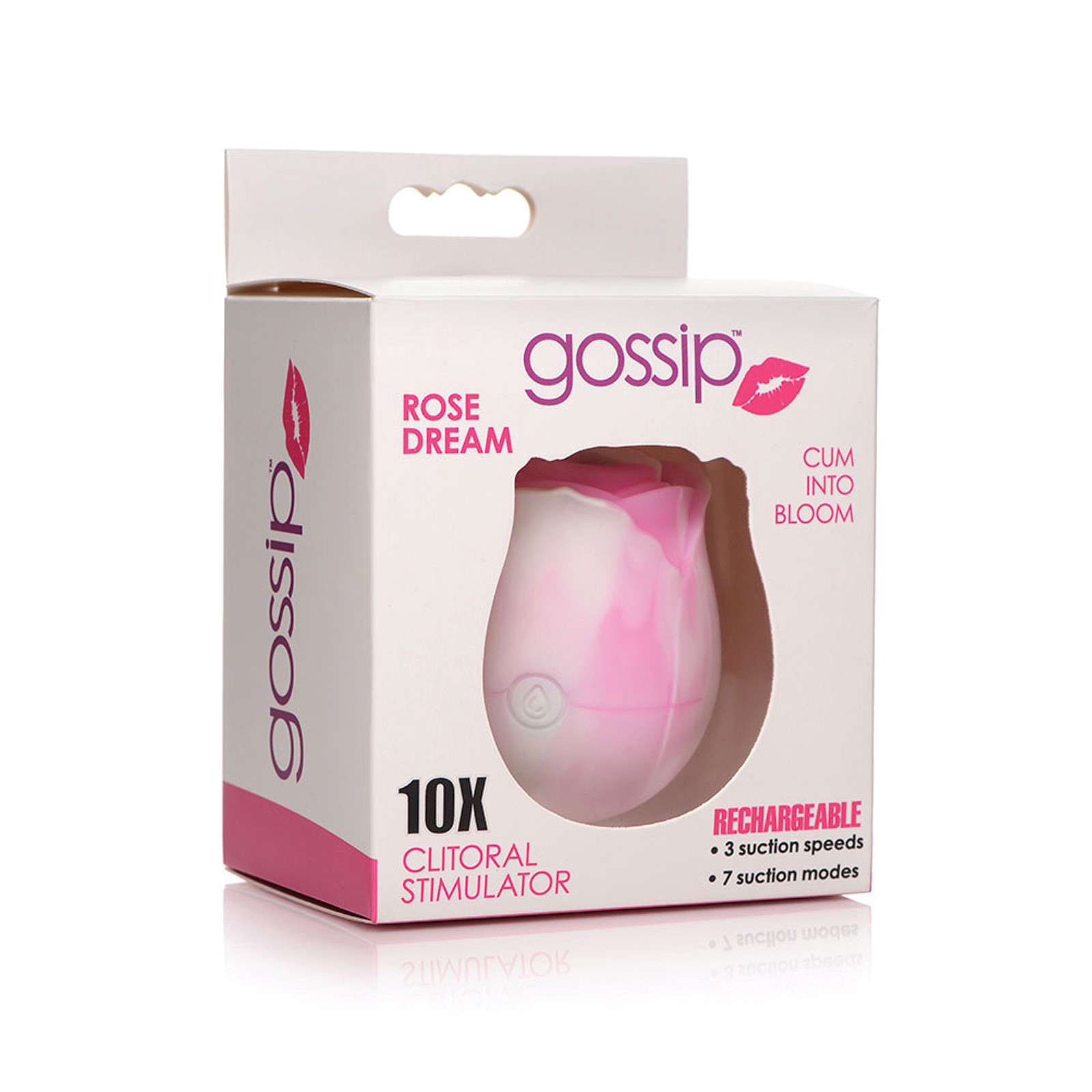 Gossip Cum Into Bloom Clitoral Vibrator - Rose Swirl