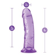 Dildo B Yours Plus 8" Roar n Ride Morado