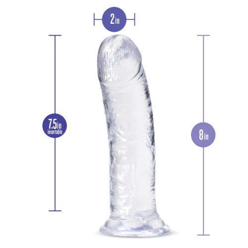 Blush B Yours Plus 8" Dildo Clear