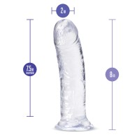 Blush B Yours Plus 8" Dildo Clear