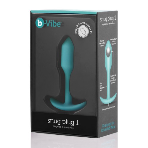 b-Vibe Weighted Snug Plug 1 Mint