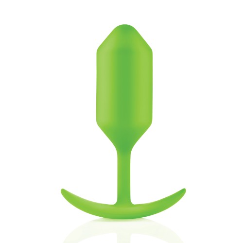 b-Vibe Weighted Snug Plug 3 - 180 g Lime