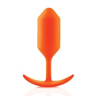 b-Vibe Snug Plug 3 - 180 g Naranja