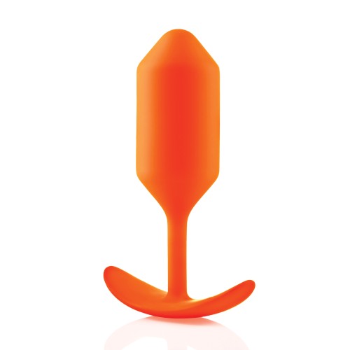 b-Vibe Snug Plug 3 - 180 g Naranja