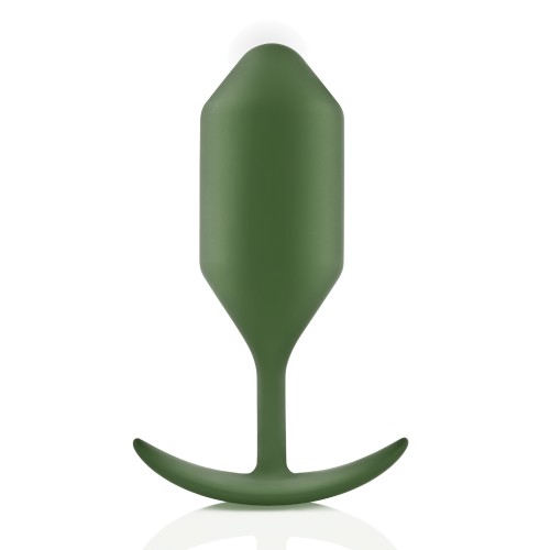 b-Vibe Snug Plug 4 con Peso para Mejorar el Placer