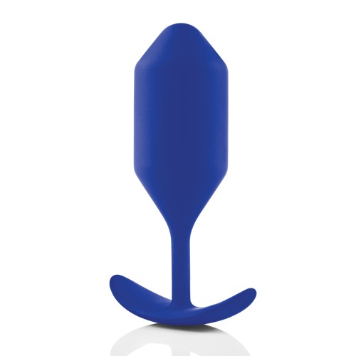 b-Vibe Weighted Snug Plug for Pleasurable Fullness