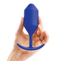 Plug Pesado Snug de b-Vibe para Plenitud Placentera