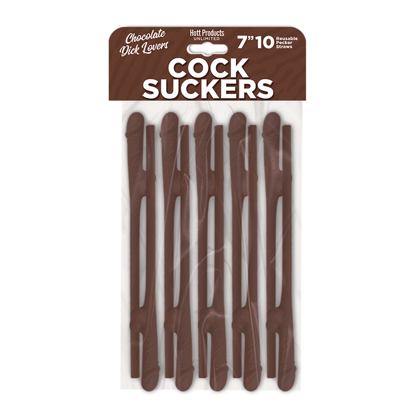 Cock Suckers Pecker Straws Chocolate Lovers