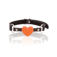 9's Orange is the New Black Silicone Heart Gag