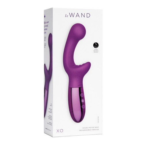 Le Wand XO Vibrador de Olas Doble Motor Cherry