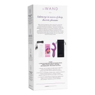 Le Wand XO Vibrador de Olas Doble Motor Cherry