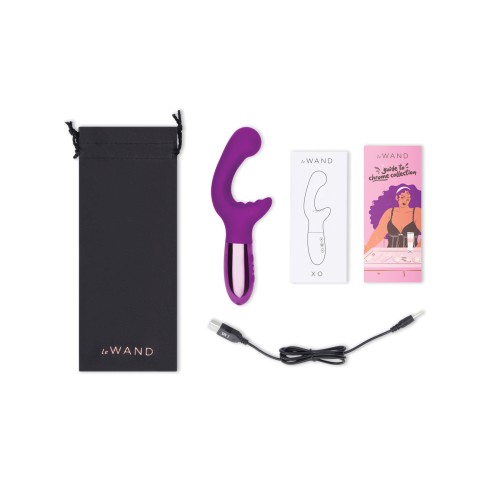 Le Wand XO Vibrador de Olas Doble Motor Cherry